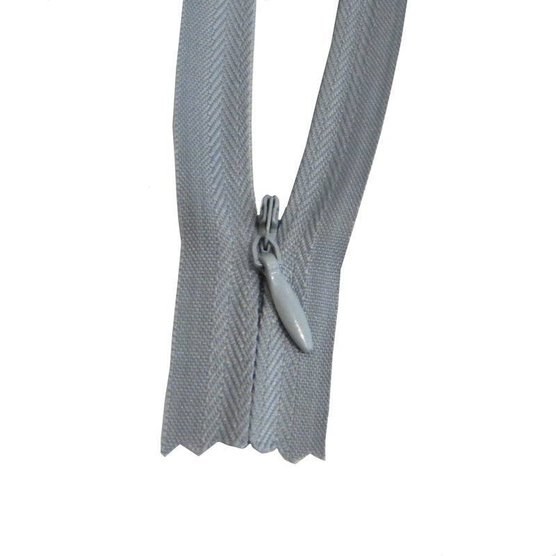 Seeking ROAM Invisible Zippers, Nylon Coil, 3, 2 Pieces (Light Grey, 22"") - Image 3